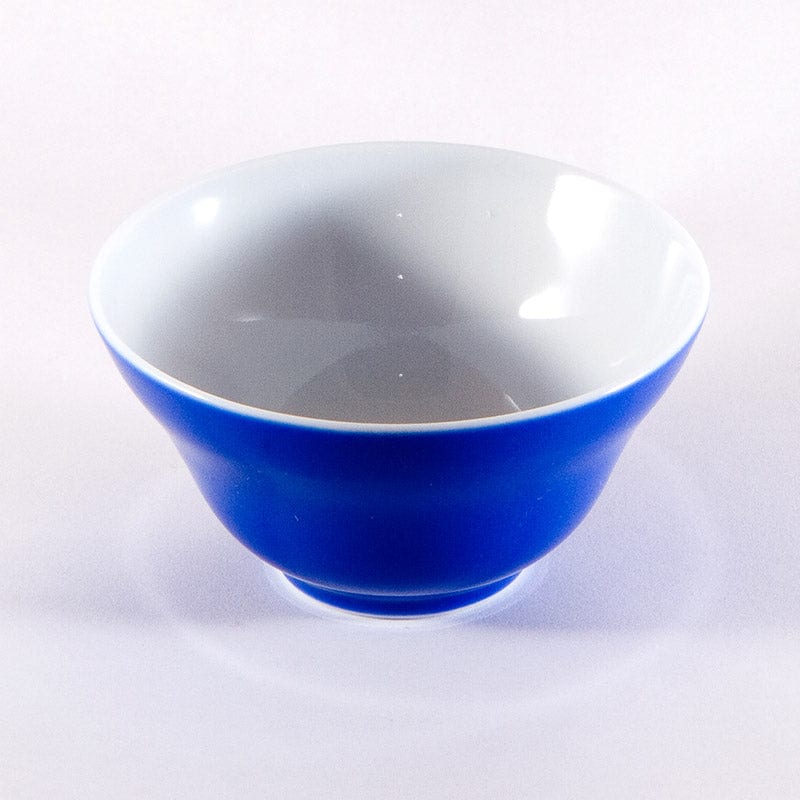 Blue JingDeZhen Tea Cup - Ji-Lan Zhe-Yao Bei 祭蓝折腰杯